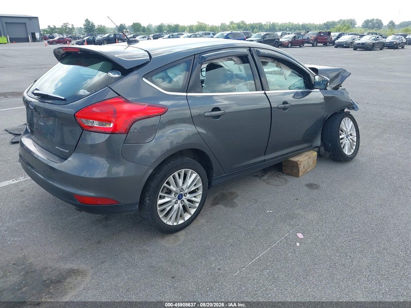 Vin: 1fadp3n20hl334036, lot: 46407705, ford focus titanium 20174
