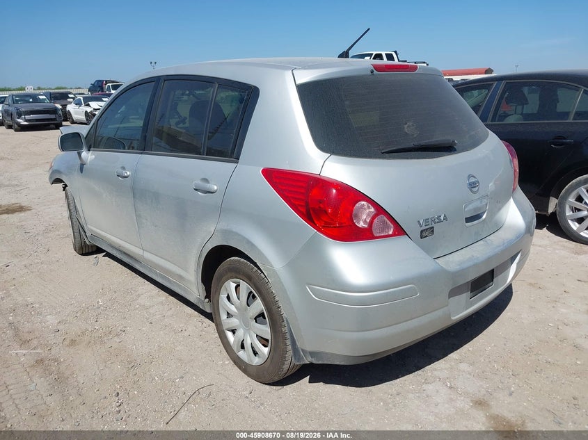 2012 NISSAN VERSA HATCHBACK 1.8L I-4 DOHC, VVT, 122HP