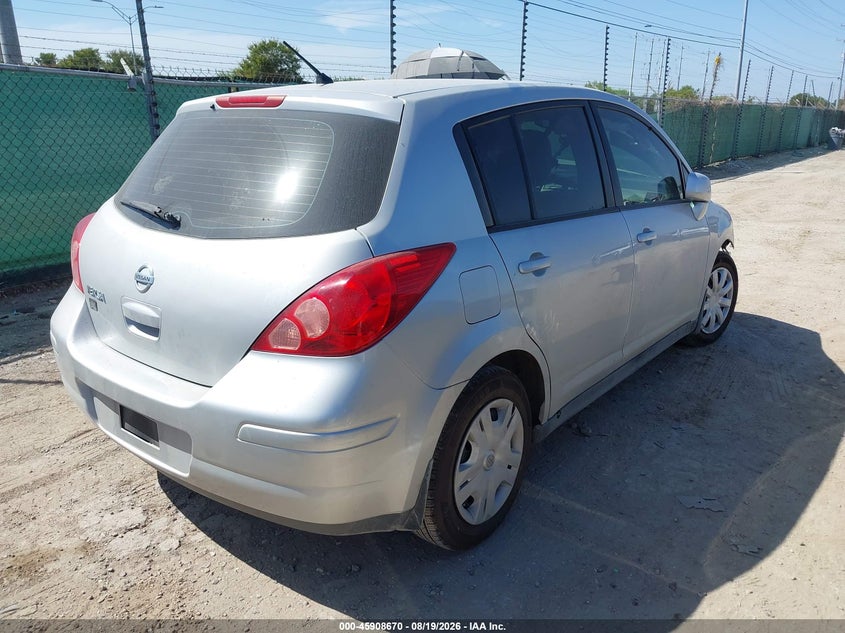 2012 NISSAN VERSA HATCHBACK 1.8L I-4 DOHC, VVT, 122HP