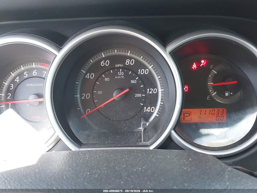 2012 NISSAN VERSA HATCHBACK 1.8L I-4 DOHC, VVT, 122HP