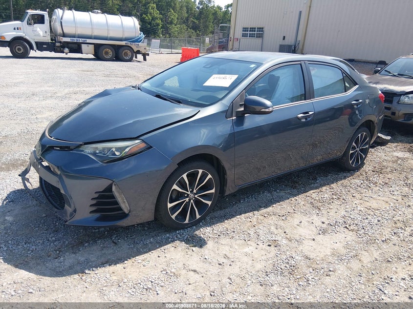 2017 Toyota Corolla, Front End, IAAI, VIN 5YFBURHE9HP702532 — photo 2