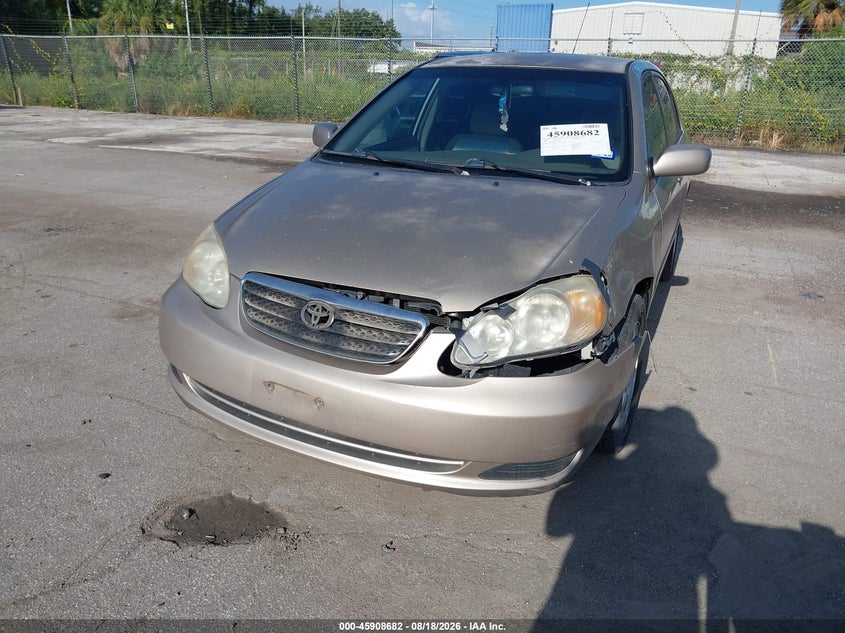 2008 TOYOTA COROLLA SEDAN 1.8L I-4 DOHC, VVT, 126HP