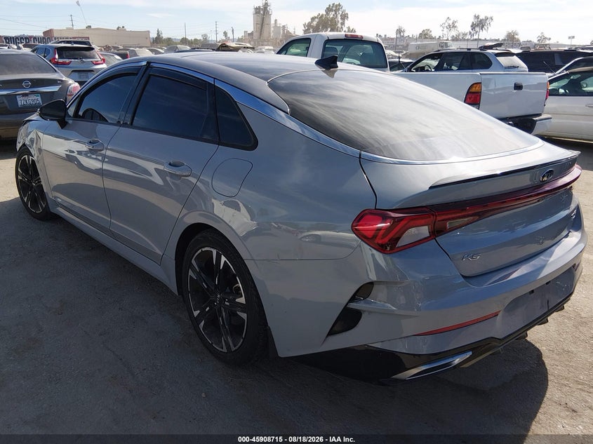 Vin: 5xxg64j27mg071480, lot: 46407783, kia k5 gt-line 20213