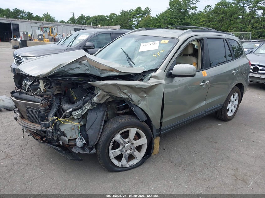 2009 HYUNDAI SANTA FE auction photo 2