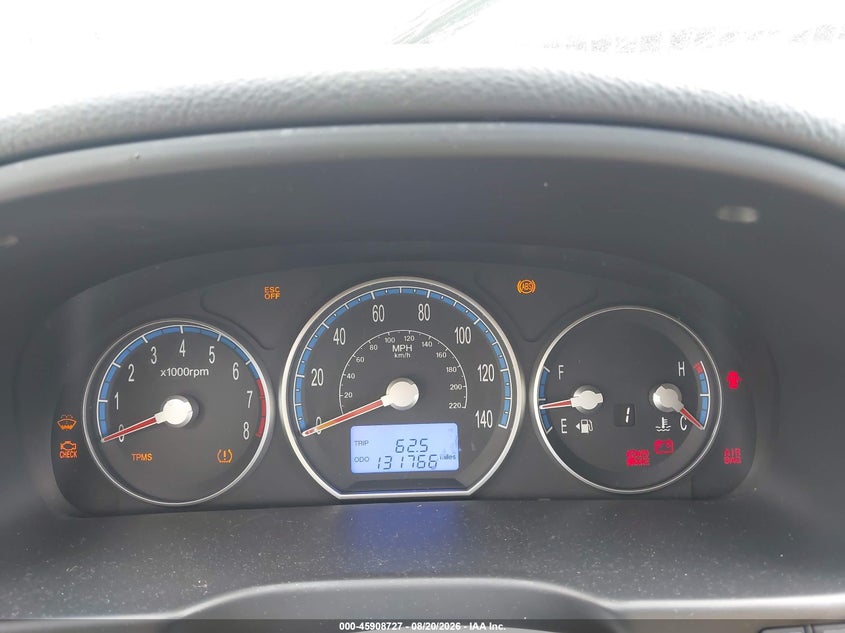2009 HYUNDAI SANTA FE auction photo 7