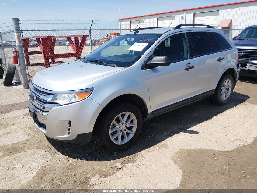2013 Ford Edge, Rear, IAAI, VIN 2FMDK3GC0DBB78777 — photo 2