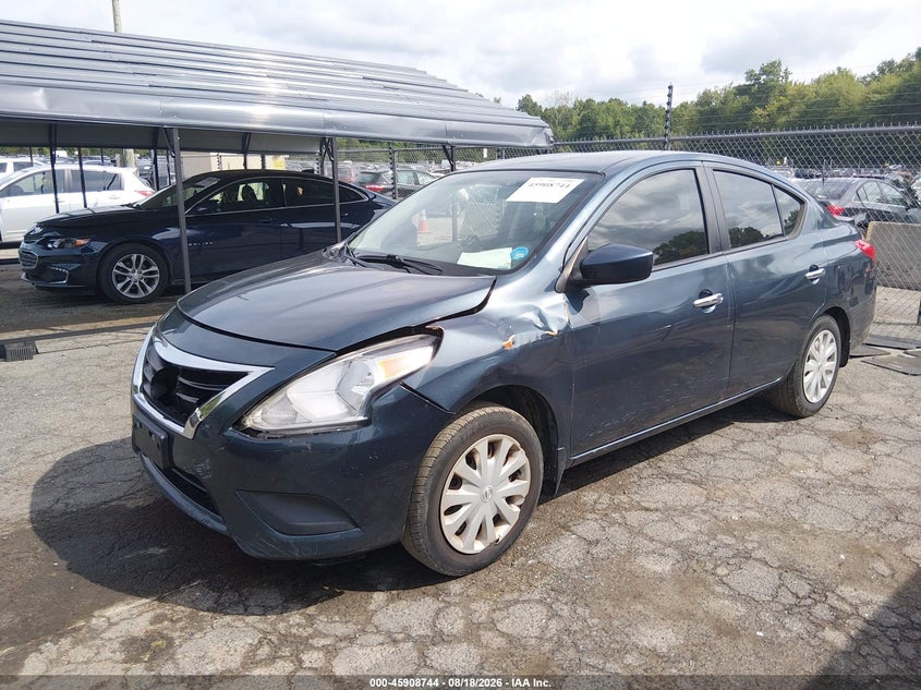 2015 Nissan Versa, Оба бока, IAAI, VIN 3N1CN7AP7FL825390 — фото 2