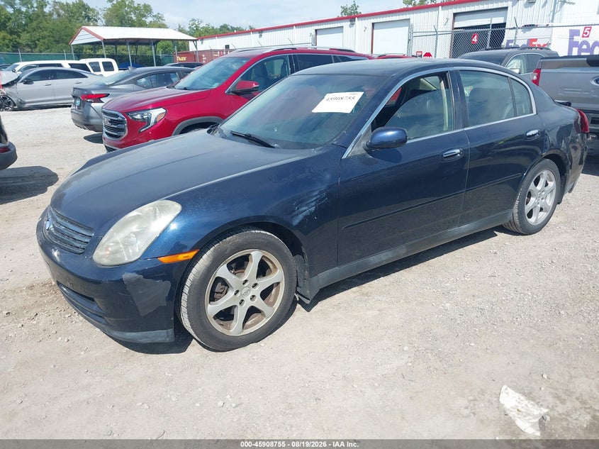 INFINITI G35 2004 VIN JNKCV51E74M604504