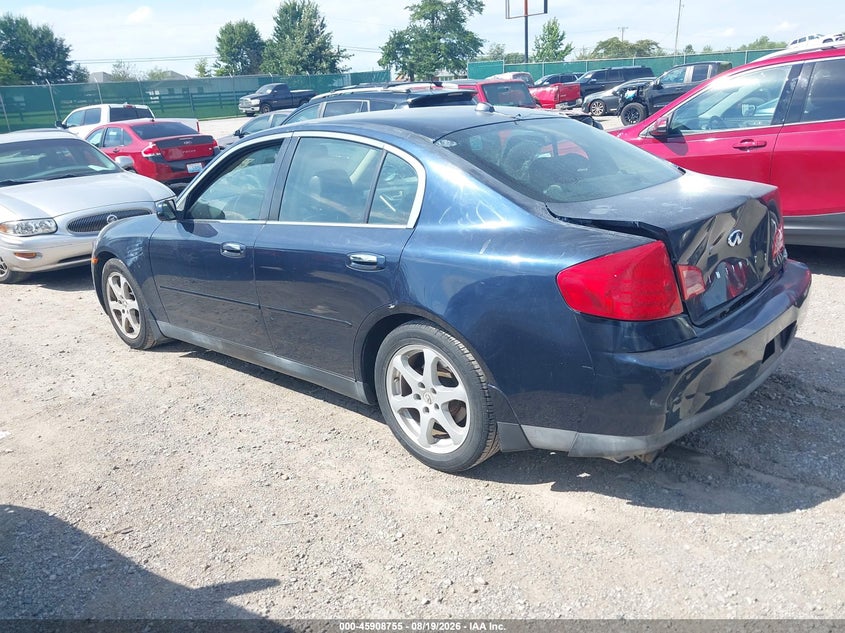 INFINITI G35 2004 VIN JNKCV51E74M604504