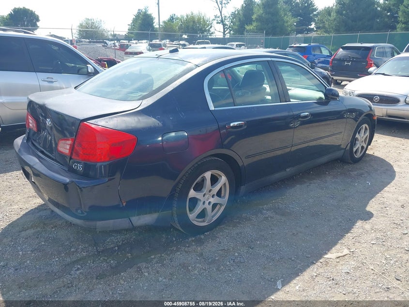INFINITI G35 2004 VIN JNKCV51E74M604504