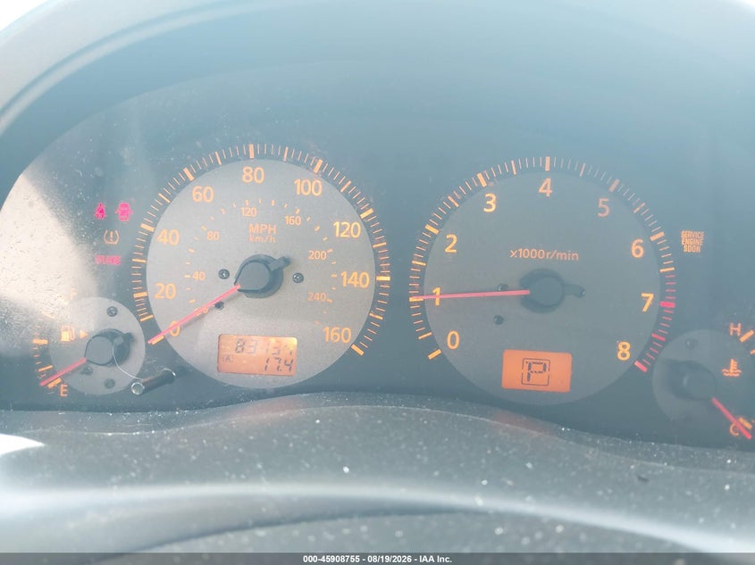 INFINITI G35 2004 VIN JNKCV51E74M604504