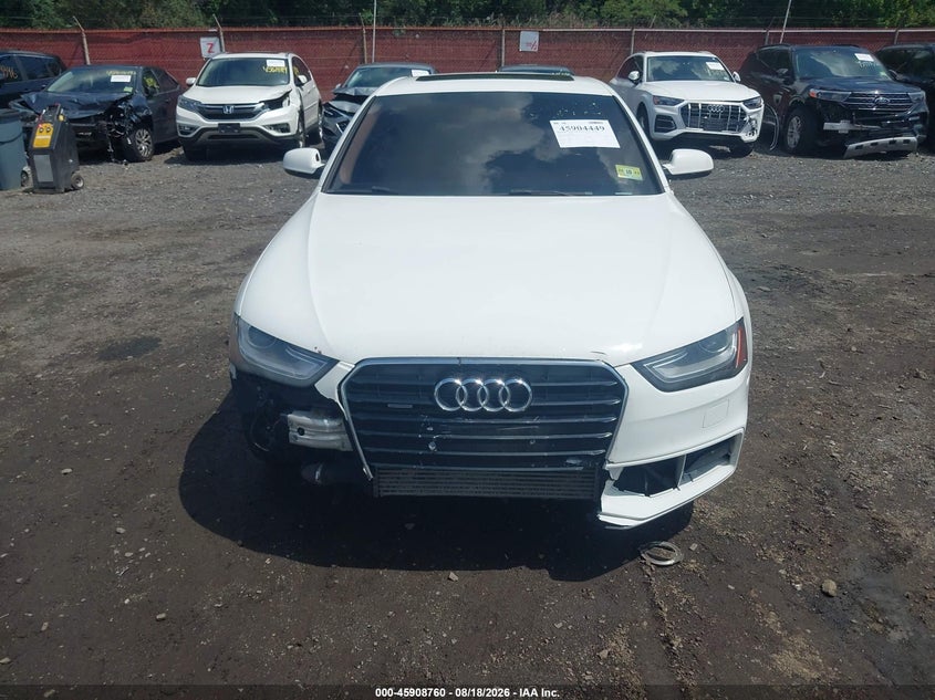 AUDI A4 2015 VIN WAUFFAFL5FN002903
