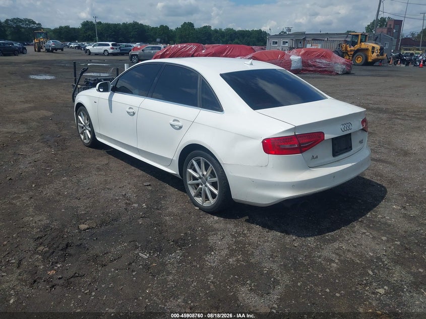 AUDI A4 2015 VIN WAUFFAFL5FN002903