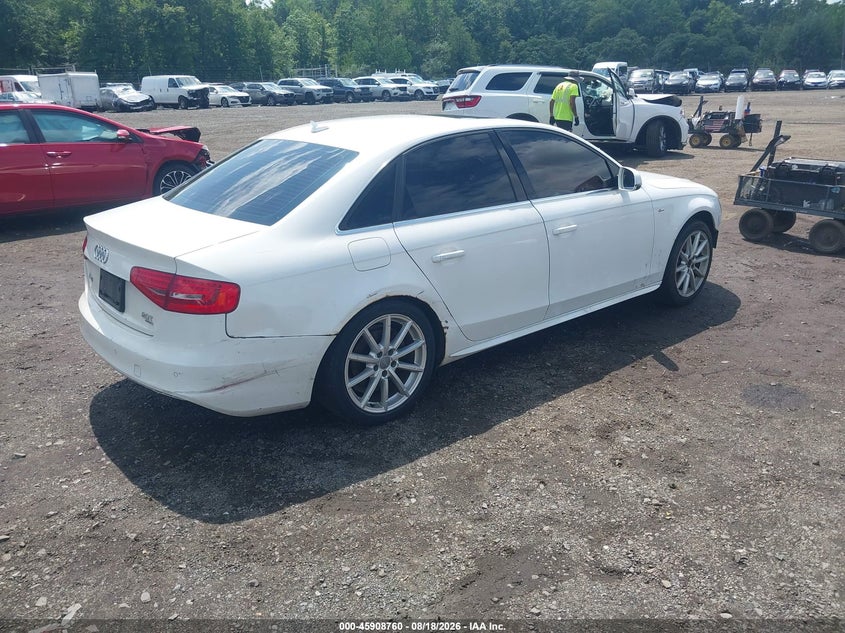 2015 AUDI A4 auction photo 4