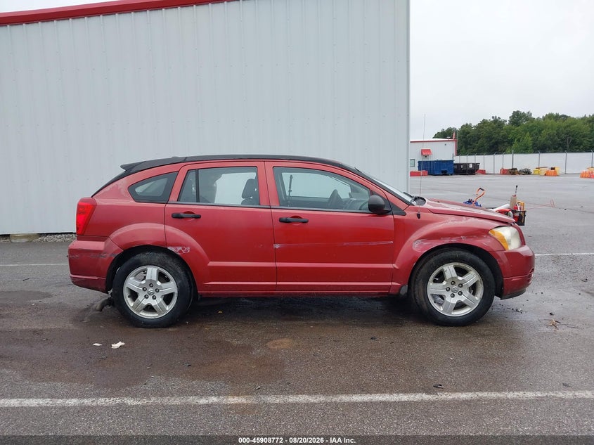 DODGE CALIBER 2008 VIN 1B3HB48B68D632050