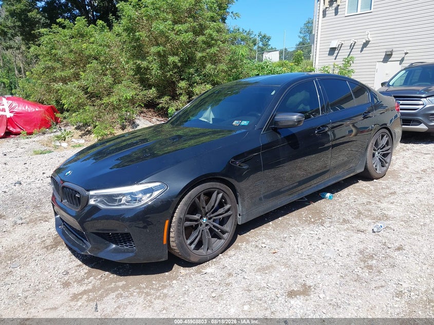 2019 BMW M5, Right Side, IAAI, VIN WBSJF0C54KB285764 — photo 2