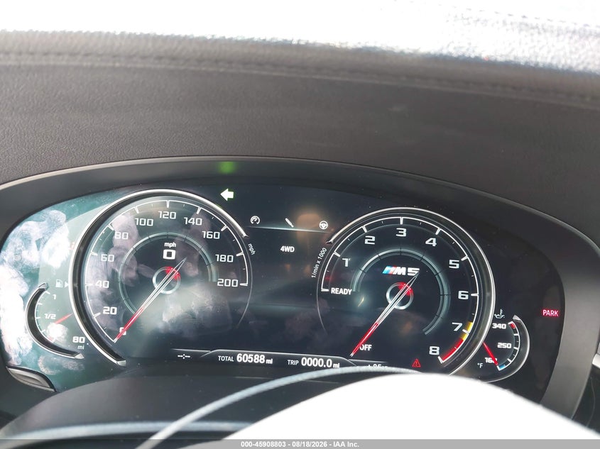 BMW M5 2019 VIN WBSJF0C54KB285764