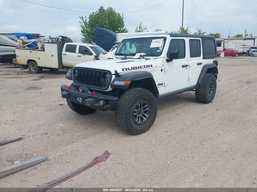 Vin: 1c4rjxfg9rw251370, lot: 46407895, jeep wrangler 4-door rubicon 4x4 20242