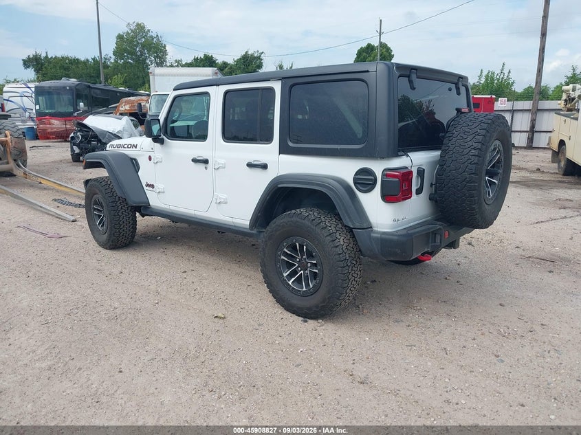 Vin: 1c4rjxfg9rw251370, lot: 46407895, jeep wrangler 4-door rubicon 4x4 20243