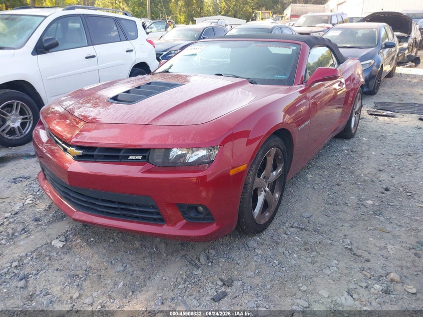 2014 Chevrolet Camaro, Удар ззаду, IAAI, VIN 2G1FJ3DJ8E9300578 — фото 2