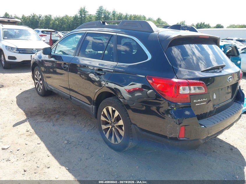 2016 SUBARU OUTBACK auction photo 3