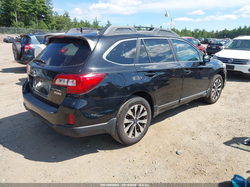2016 SUBARU OUTBACK auction photo 4