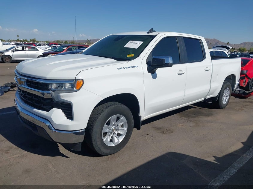 2025 Chevrolet Silverado, Interior Burn, IAAI, VIN 3GCPACED8SG102055 — фото 2