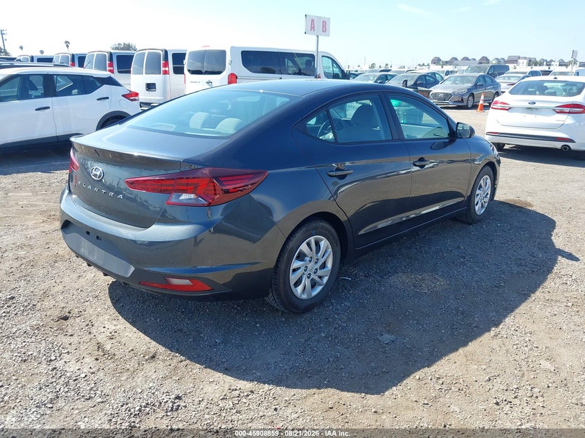 2020 HYUNDAI ELANTRA auction photo 4