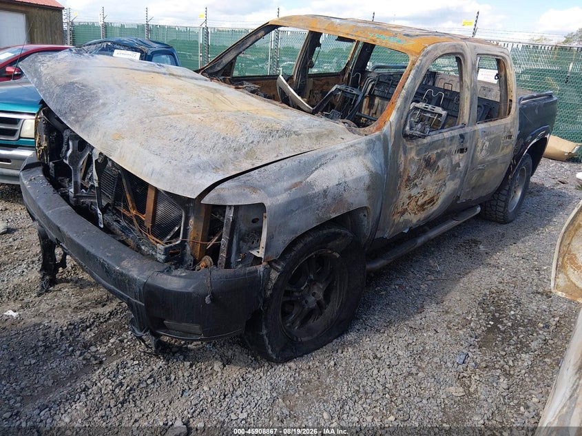 2007 Chevrolet Silverado, Полностью сгорел, IAAI, VIN 3GCEK13M07G503134 — фото 2