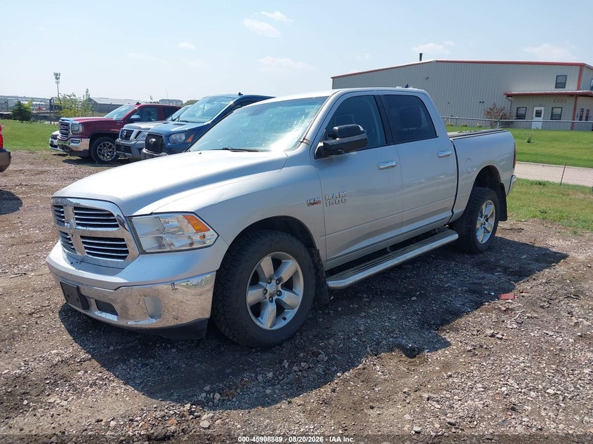 Vin: 1c6rr7lt3ds557868, lot: 46407957, ram 1500 big horn 20132