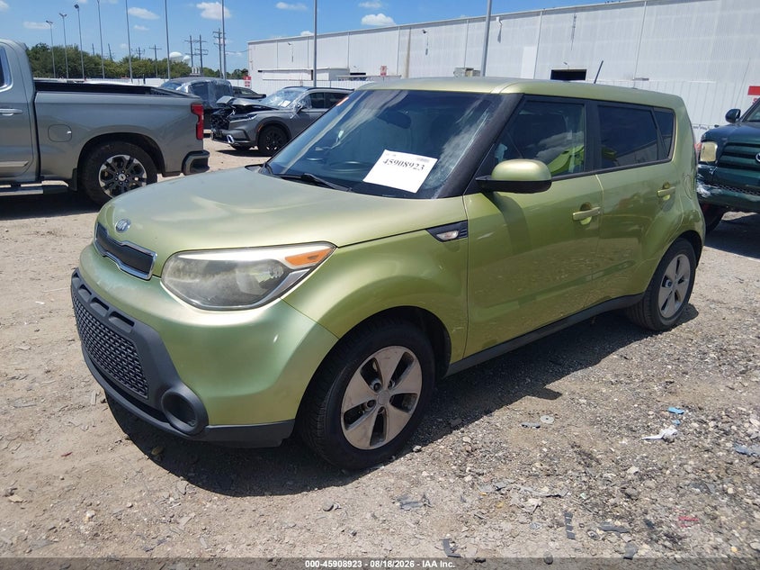 2014 Kia Soul, Left Side, IAAI, VIN KNDJN2A28E7044117 — photo 2