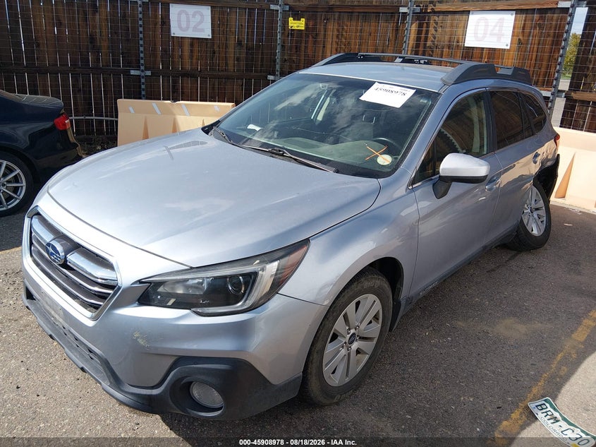 Vin: 4s4bsafc2k3355355, lot: 46408046, subaru outback 2.5i premium 20192