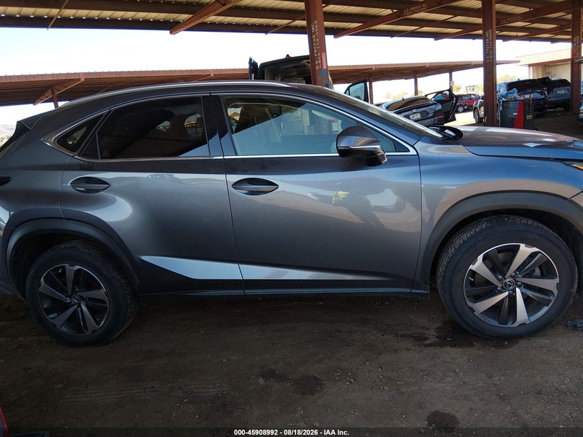LEXUS NX 300 2018 VIN JTJBARBZXJ2165952