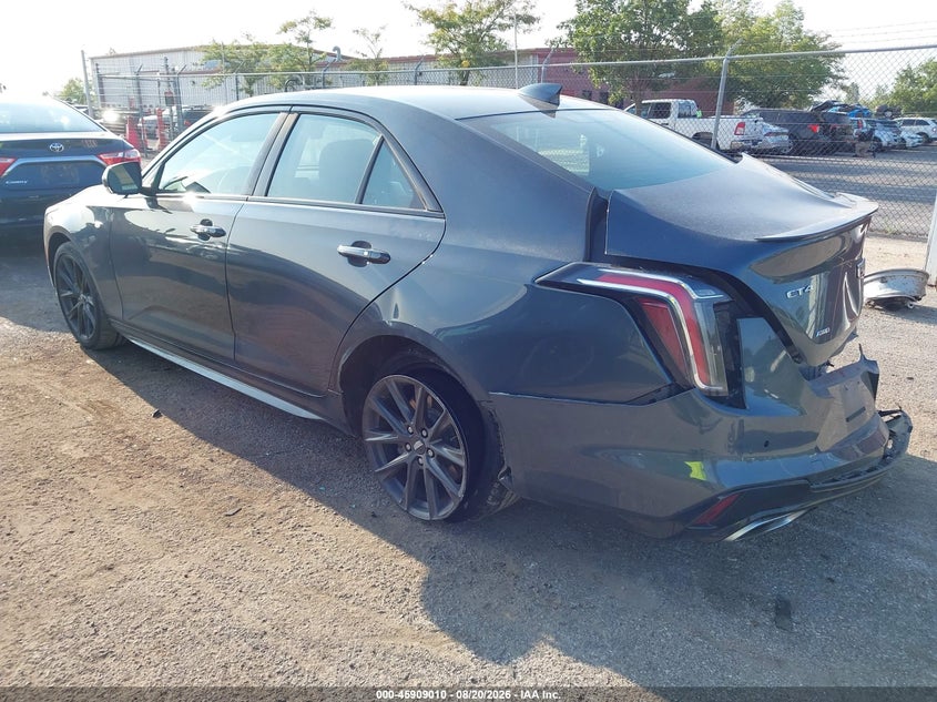 Vin: 1g6dg5rk4m0123663, lot: 46408078, cadillac ct4 sport 20213