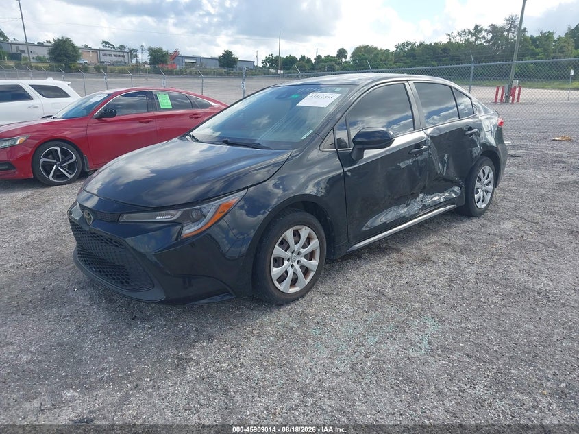 2022 Toyota Corolla, Left Side, IAAI, VIN JTDEPMAE3NJ218194 — photo 2