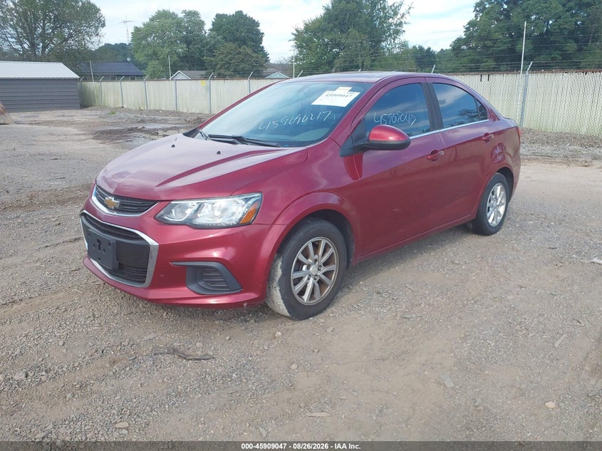 Vin: 1g1jd5sh5h4136758, lot: 46408115, chevrolet sonic lt auto 20172
