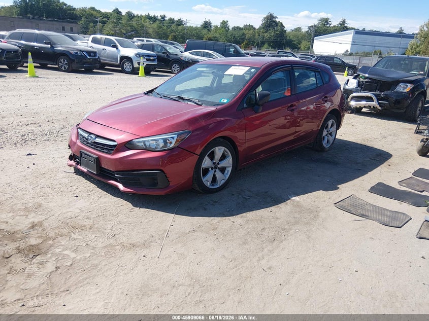 Vin: 4s3gtaa62l1722504, lot: 46408134, subaru impreza 5-door 20202