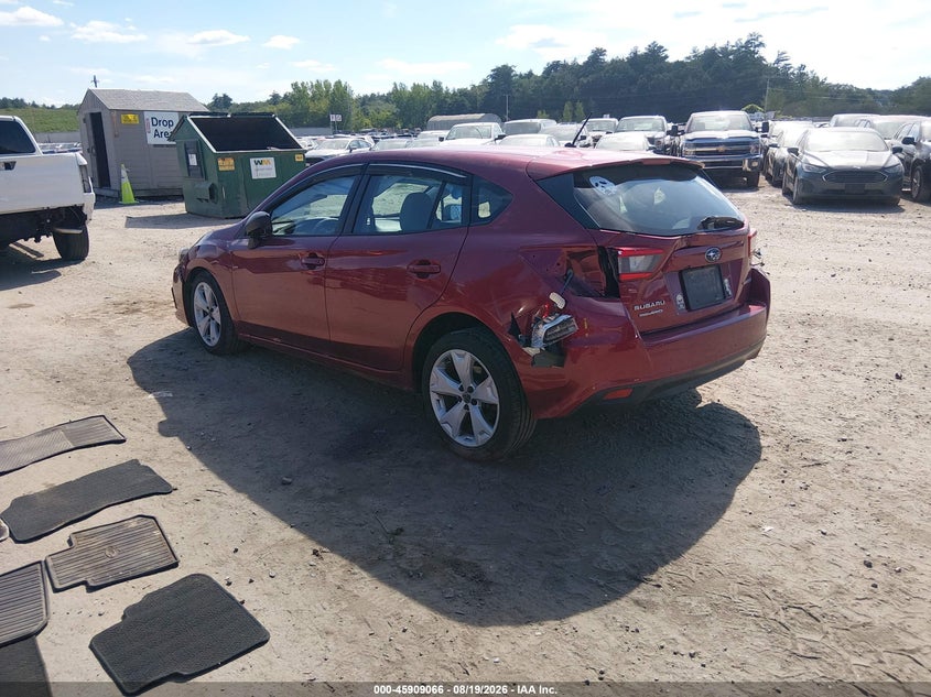 Vin: 4s3gtaa62l1722504, lot: 46408134, subaru impreza 5-door 20203