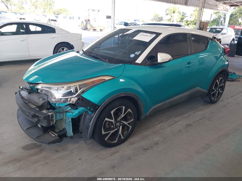 Vin: nmtkhmbx1jr062023, lot: 46408143, toyota c-hr xle 20182