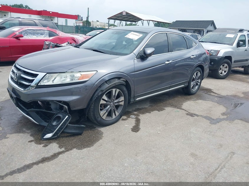 2015 Honda Crosstour, Удар спереду, IAAI, VIN 5J6TF2H57FL001171 — фото 2