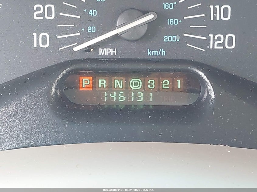 BUICK CENTURY 2001 VIN 2G4WS52J311117998
