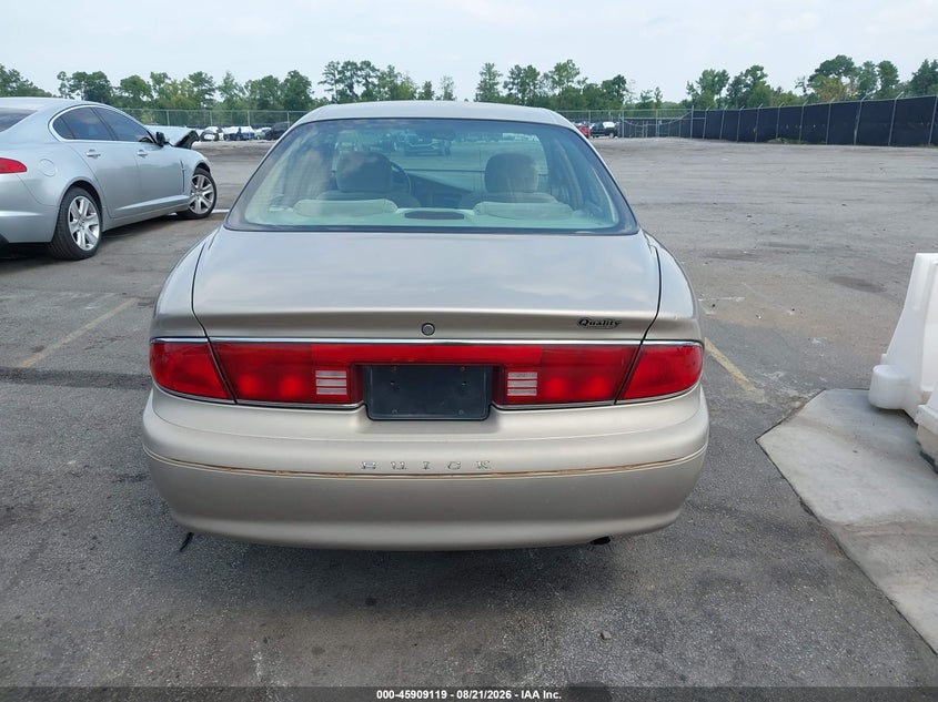 BUICK CENTURY 2001 VIN 2G4WS52J311117998