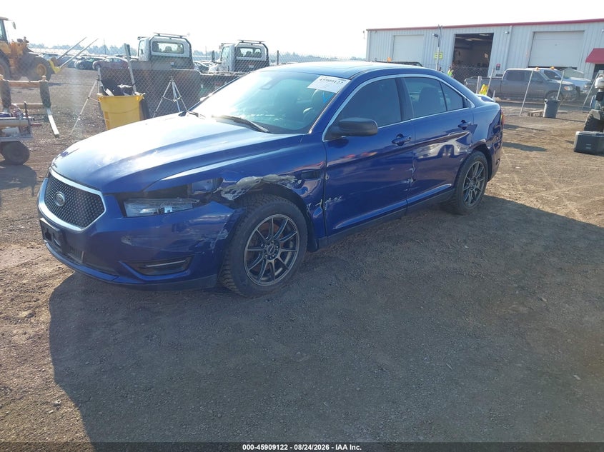 2013 Ford Taurus, Левый бок, IAAI, VIN 1FAHP2KT3DG175413 — фото 2