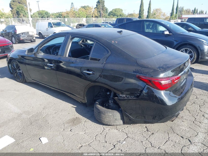 2019 INFINITI Q50 auction photo 3