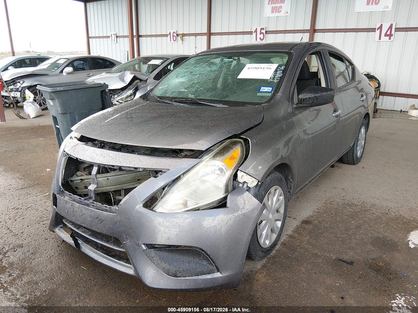 2018 Nissan Versa, Удар спереди, IAAI, VIN 3N1CN7AP3JL856225 — фото 2