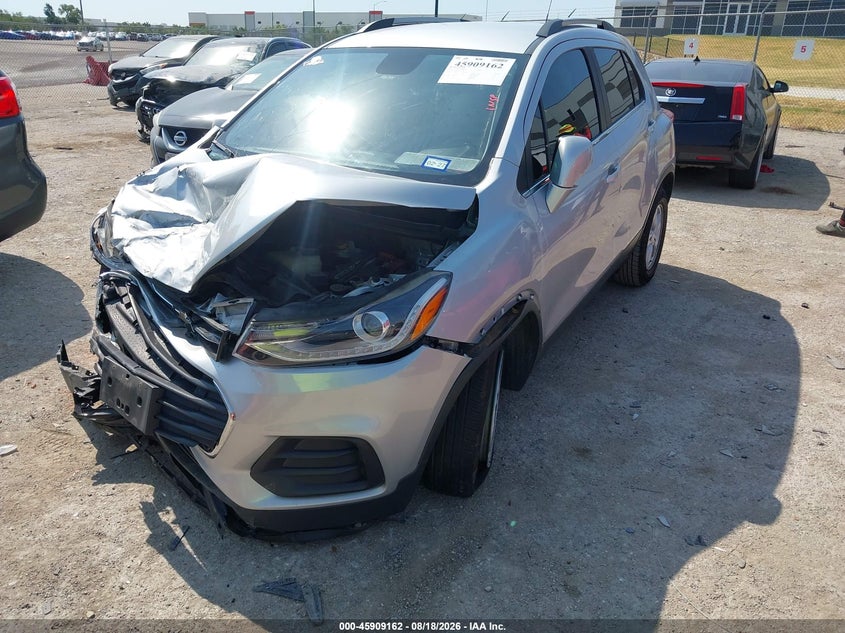 2020 Chevrolet Trax, Front End, IAAI, VIN 3GNCJLSBXLL310150 — photo 2