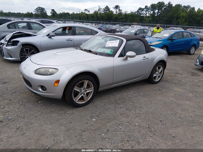 2008 MAZDA MX-5 CABRIO 2.0L I-4 DOHC, VVT, 158HP