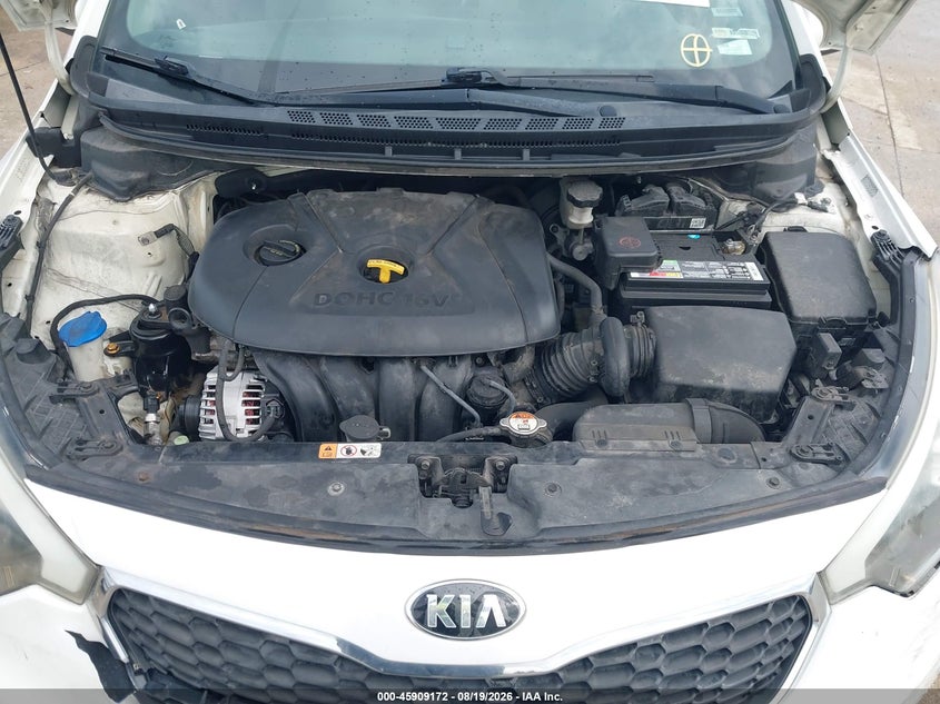 2016 KIA FORTE SEDAN 1.8L I-4 DOHC, VVT, 145HP