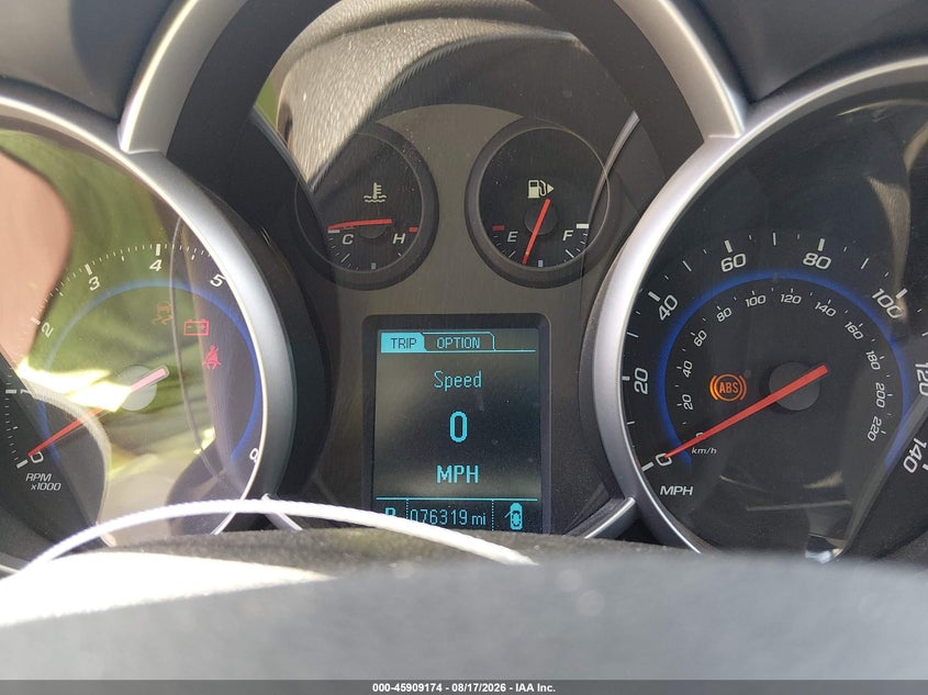 2016 CHEVROLET CRUZE LIMITED auction photo 7