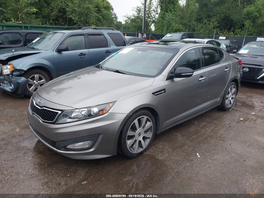 2012 Kia Optima, Удар сзади, IAAI, VIN 5XXGR4A65CG032587 — фото 2